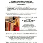 Flyer KBIG Interfaith Conversation 2021 02 01
